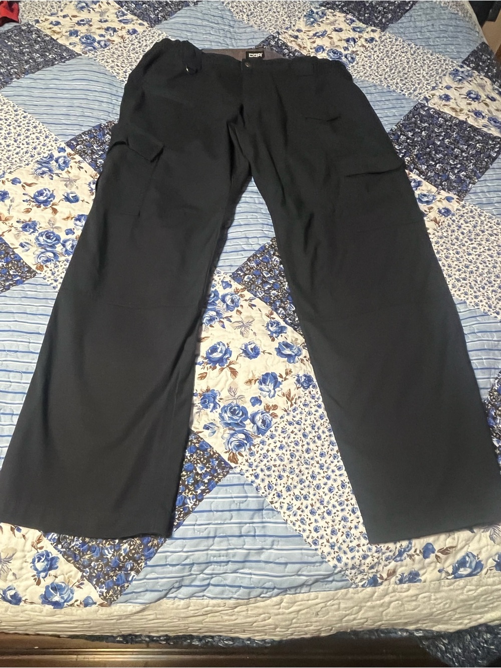CQR Tactical Men’s 36/30 Black Cargo Pants